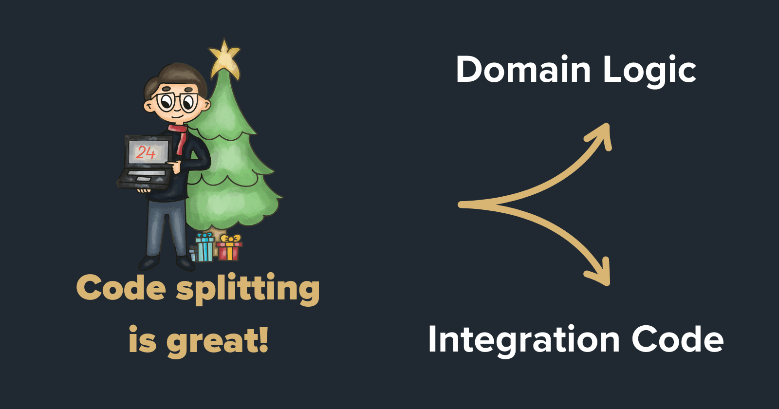 Advent Calendar #17 - Splitting logic is great