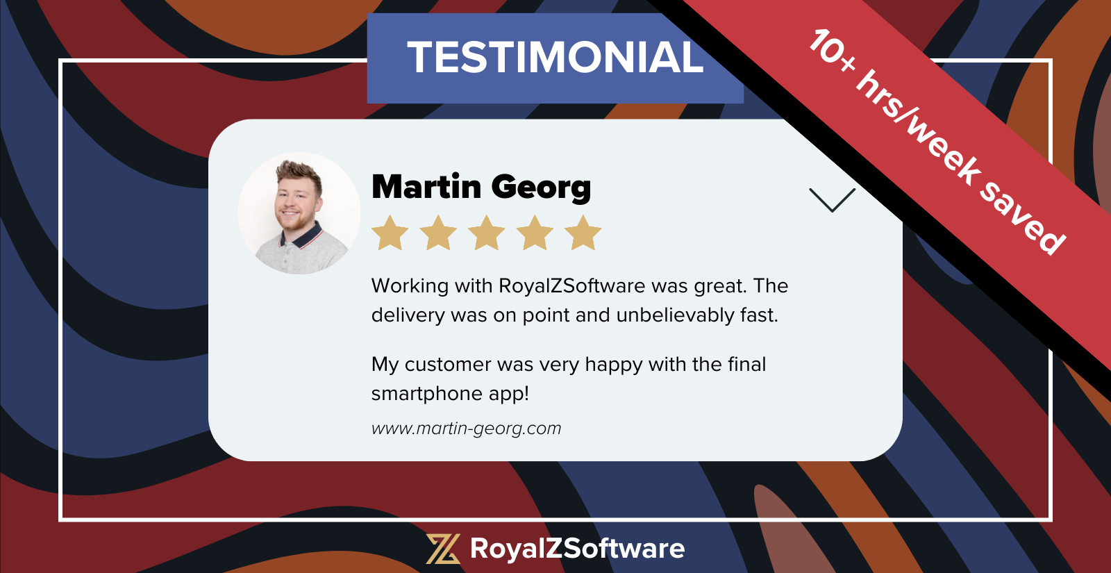 Case Study - Saving 10+ hrs/week with a mobile app